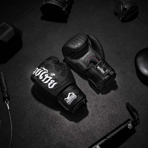 Боксерські рукавиці Phantom Muay Thai Black 14 унцій | Зображення 6