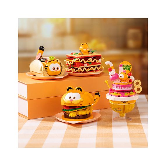 Конструктор Pantasy Garfield -Foodie - Гамбургер (86805) | Зображення 2