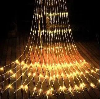 Xmas гірлянда LED (Водоспад 3M*1.5M) 320-WW-2 Теплий білий