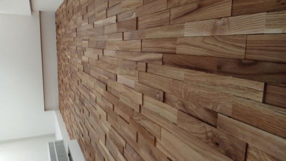 3D wood Brick Дуб White | Зображення 6