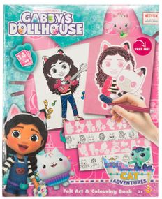 Розмальовка Disney GABBY'S DOLLHOUSE Фетрова (GD23351)