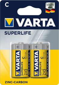 Батарейка VARTA SUPERLIFE C BLI 2 ZINC-CARBON (02014101412)
