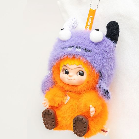 Колекційна м'яка іграшка з кільцем Весела вечірка Pop Top Letsvan 17WK-0601 серії "Wakuku" | Зображення 3