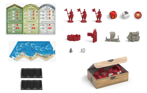 Настільна гра CATAN. Міста й лицарі (Cities & Knights) (українське видання) | Зображення 3