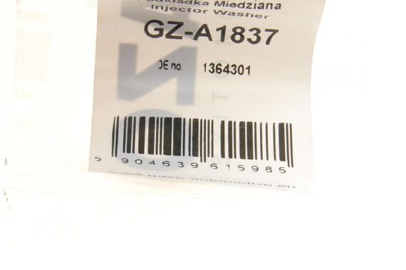 Шайба під форсунку Ford Connect 1.8 TDCI 02-13 GZ-A1837 | Зображення 1
