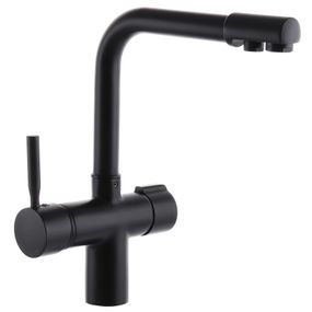 Змішувач для кухні Haiba HANS 021 чорний HB0820