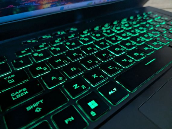 Игровой ноутбук Asus ROG Zephyrus GA503Q / 15.6" (2560x1440) IPS / AMD Ryzen 9 5900HS (8 (16) ядер по 3.0 - 4.6 GHz) / 24 GB DDR4 / 1000 GB SSD / nVidia GeForce RTX 3070, 8 GB GDDR6, 256-bit / Windows 11 б/у + Подарок Беспроводная мышь / USB | Зображення 6
