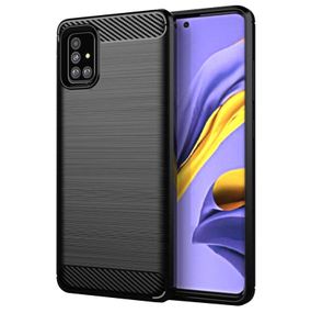 Чохол Primo Carbon Fiber Series для Samsung Galaxy A71 (SM-A715) - Black