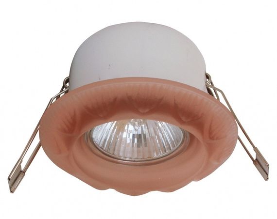 Світильник точковий декоративний HDL-G12 (G06) pink MR16