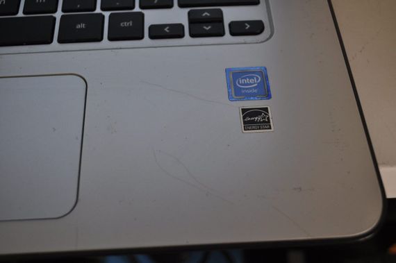 Ноутбук Б-класс HP ChromeBook 14 G4 / 14" (1366x768) TN / Intel Celeron N2840 (2 ядра по 2.16 - 2.58 GHz) / 4 GB DDR3 / 16 GB eMMC / Intel HD Graphics / WebCam / Chrome OS б/у | Зображення 8