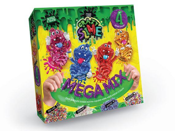 Набор для проведения опытов Danko Toys Crazy Slime Mega Mix SLM-03-01U-02U | Зображення 2