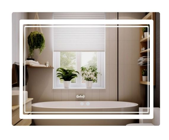 Дзеркало Qtap Cardinal (CA2) прямокутне з LED-підсвічуванням Touch QT0478C1008048455