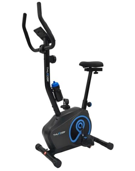 Велотренажер магнітний THUNDER ZIGGS чорно-синій