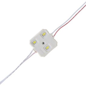 Светодиодный модуль 12V 0.72W SMD 5630 CW IP65 (BY-017/3)