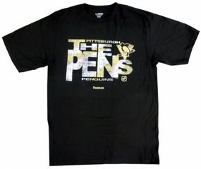 Футболка Reebok NHL Pittsburgh Penguins Str Logo