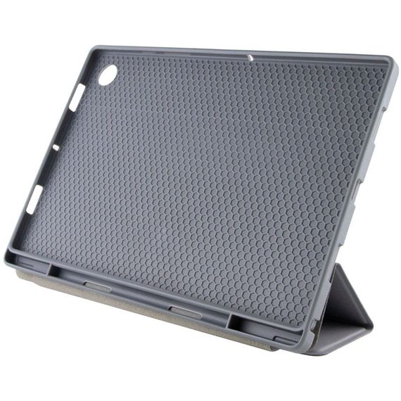 Чехол-книжка Book Cover (stylus slot) для Samsung Galaxy Tab A8 10.5" (2021) (X200/X205) Серый / Dark Gray | Зображення 4