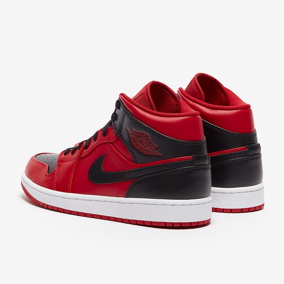 Кроссовки Air Jordan 1 Mid “Reverse Bred” 44 554724-660 | Зображення 2