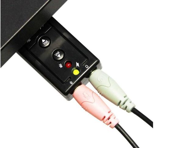Універсальна звукова карта USB Virtual Audio 7.1 3D Sound Card | Зображення 3