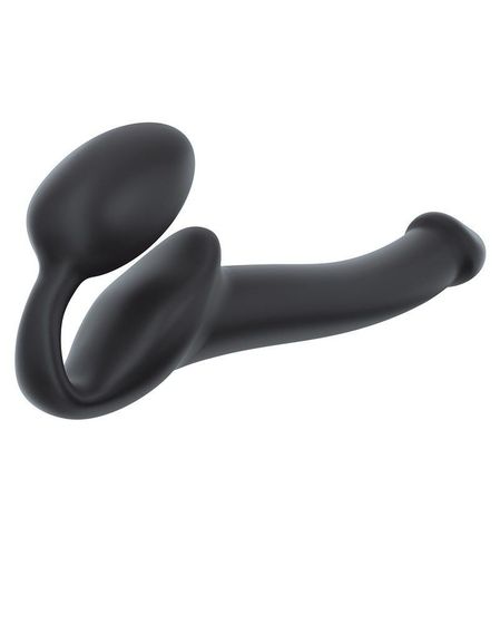 Безремінний страпон Strap-On-Me Black S, повністю регульований, діаметр 2,7 см | Зображення 1