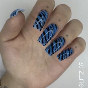 Світловідбивний гель-лак Toki-Toki Glitz GZ07 5мл