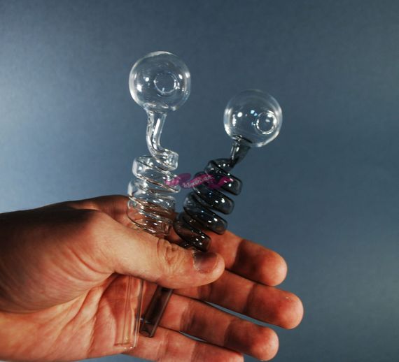 Стеклянная трубка Oil Circle Серый | Зображення 1