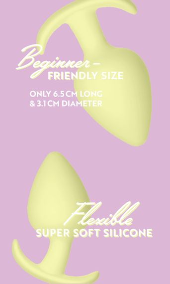 Шовковиста мініпробка Mini Butt Plug Sex Aura | Зображення 2