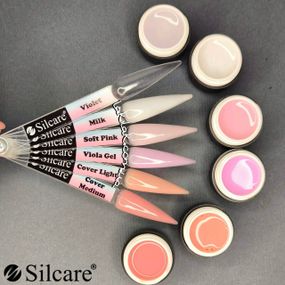 Набор гелей для наращивания ногтей Польша №4 по 5мл (6шт)