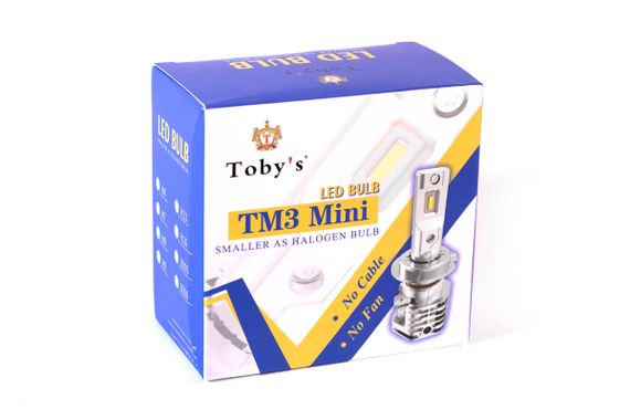 Комплект світлодіодних ламп TBS Design TM3 MINI H7 30w 12-24v 6000K 3200Lm | Зображення 2