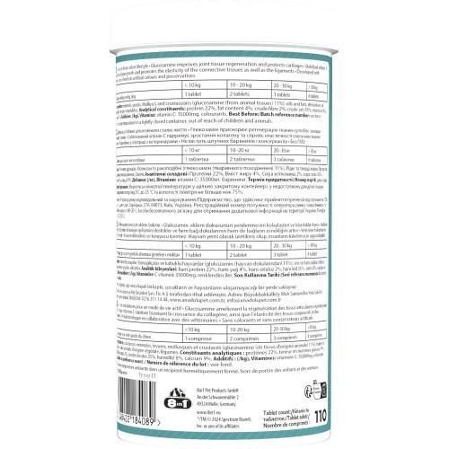 Вітаміни 8in1 Excel Glucosamine для цуценят і дорослих собак, для суглобів, 110 шт. | Зображення 4