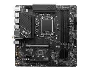 Материнcкая плата MSI PRO B760M-A WIFI DDR4 s1700 B760 4xDDR4 M.2 HDMI DP WiFi BT mATX 911-7D99-055