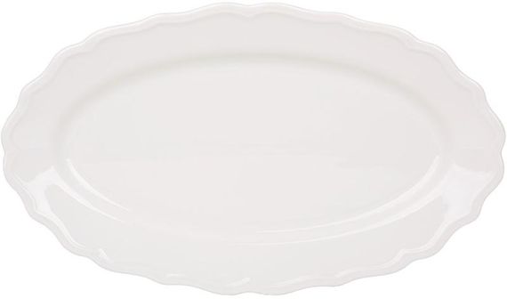Блюда порцелянові овальні "Pure White" 36х22см, 6 штук