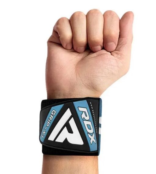 Бинти для зап'ясть (кистьові бинти) RDX W4 SKY BLUE 18"-S (WAH-W4SU-S) | Зображення 2