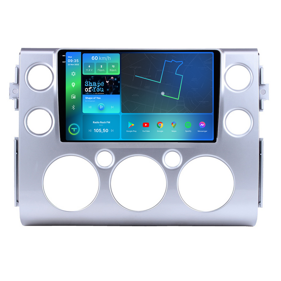 Штатна магнітола Torssen 2K Toyota FJ Cruiser F10432 4G Carplay DSP | Зображення 1