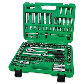 Набір інструменту для автомобіліста 1/4", 1/2" 108шт (12-гр) TOPTUL GCAI108R1