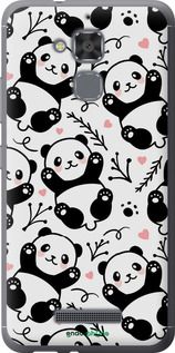 Чохол на Asus Zenfone 3 Max ZC520TL Панди "4318u-442-2448"