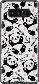 Чохол на Samsung Galaxy Note 8 Панди "4318u-1020-2448"