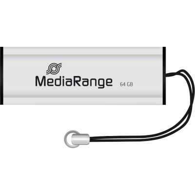 USB флеш накопитель Mediarange 64GB Black/Silver USB 3.0 (MR917)