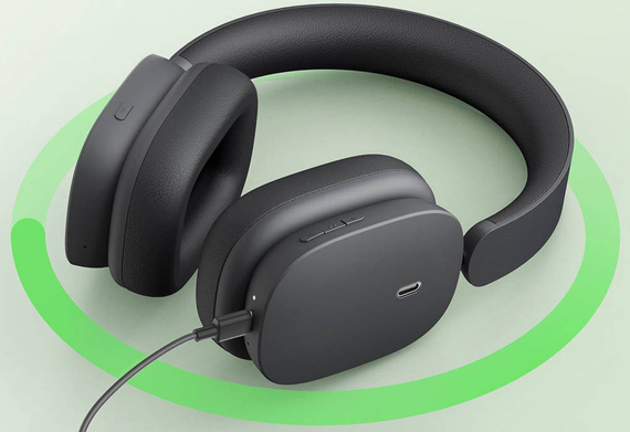 Бездротові навушники Baseus H1 pro Гібридна Bluetooth-гарнітура з активним шумопоглинанням -48 дБ (sv3652) | Зображення 7