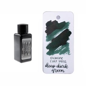 Чернила для перьевых ручек насыщенных оттенков Diamine Ink 30 Deep Dark 30мл, Deep Dark Green