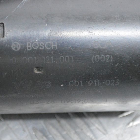 Стартер 1,1 кВт 12 В Volkswagen Polo Lupo 1.4 бензин Фольксваген Поло Лупо BOSCH 0001121001 001911023 | Зображення 5