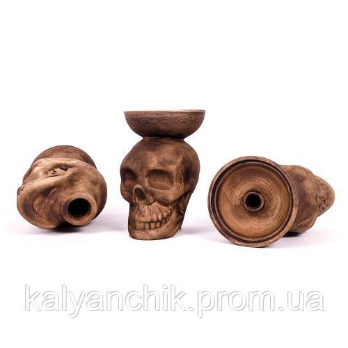 Чаша Garden Череп коричнева 50094