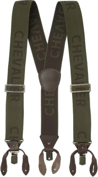 Подтяжки Chevalier Logo Suspenders One size Green