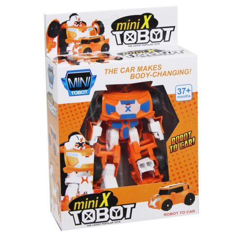 Робот-трансформер "Tobot mini X" оранжевый
