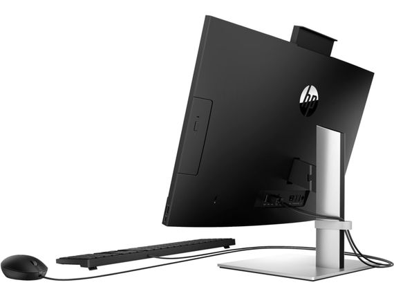 Комп'ютер персональний моноблок HP  ProOne 440-G9 23.8' FHD IPS AG, Intel i5-13500T, 16GB, F512GB, UMA, кл+м, DOS, чорний (6D4B5EA) | Зображення 3