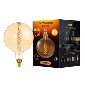 Лампа G200 8W E27 2200К 220V Filament ASD LED Videx