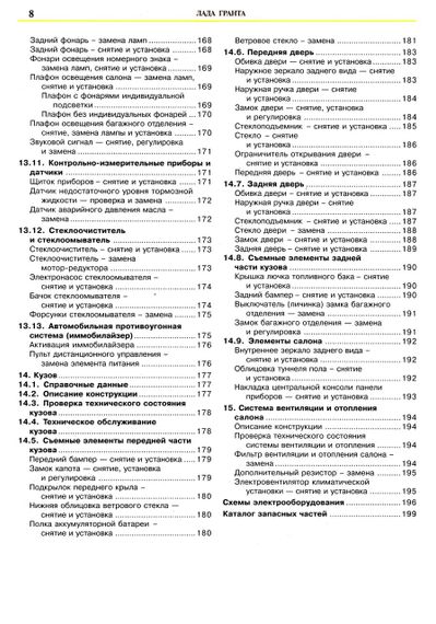LADA Granta / Лада Гранта. Посібник з ремонту й експлуатації. каталог запчастин. Книга | Зображення 1