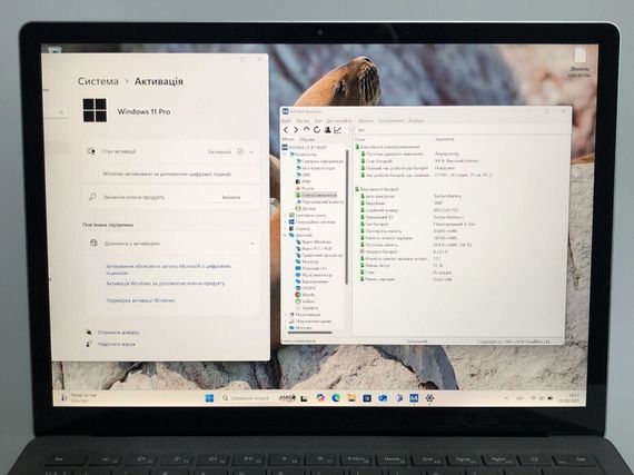 Ультрабук Microsoft Surface Laptop 3 1867 / 13.5" (2256x1504) IPS Touch / Intel Core i5-1035G7 (4 (8) ядра по 1.2 - 3.7 GHz) / 8 GB DDR4 / 128 GB SSD / Intel Iris Plus Graphics / WebCam / Win 11 Pro б/у + Подарок Флеш-накопитель Kingston 64GB | Зображення 9