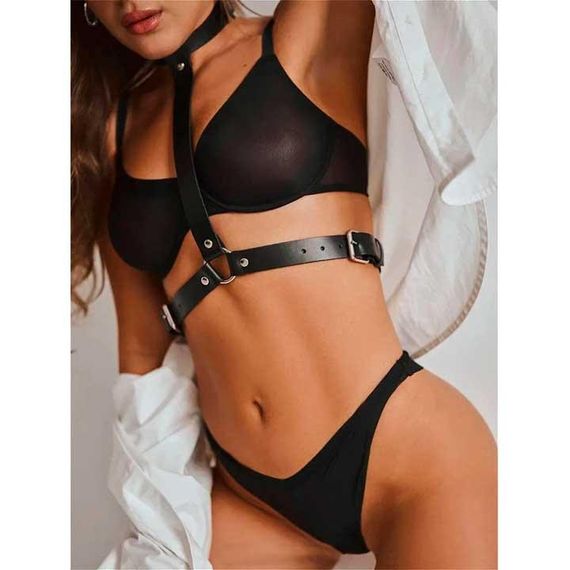 Портупея з нашийником Belt Leather | Зображення 4