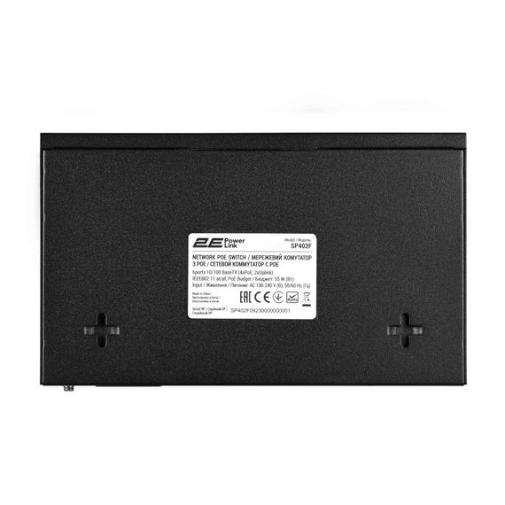 Комутатор мережевий 2E 2E-SP402F-2 | Зображення 3
