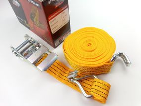 Стяжка вантажу 10 м х 3т х 50 мм, Elegant (101807) з ручкою